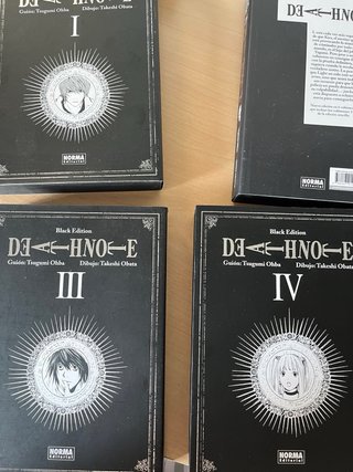 DEATH NOTE BLACK EDITION 01 02 03 04