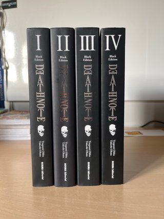 DEATH NOTE BLACK EDITION 01 02 03 04
