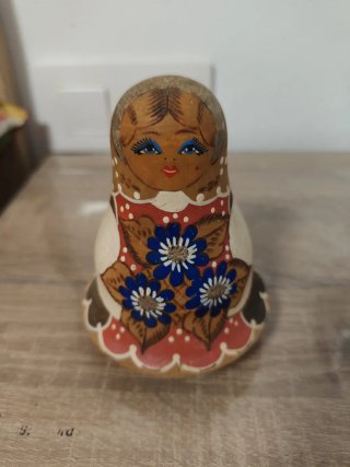 Muñeca Rusa Cerámica Decorada