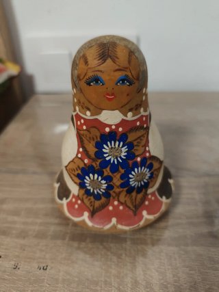 Muñeca Rusa Cerámica Decorada