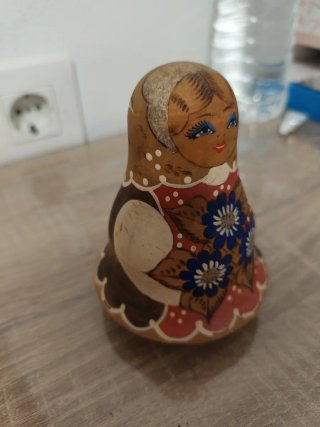 Muñeca Rusa Cerámica Decorada