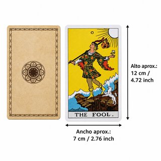 Tarot Rider-Waite 78 Cartas + Libro