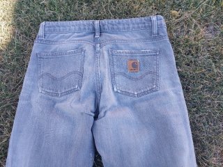 Jeans rectos Carhartt grises