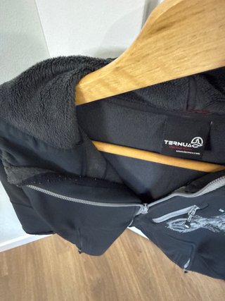 Chaqueta Ternua Negra Niño Talla S
