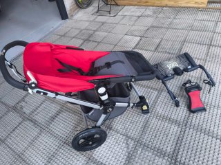 Silla paseo Bugaboo + patinete + asiento