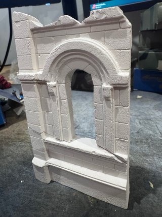 Maqueta Ruinas Iglesia 1/35 Alemany