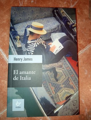 Libro El amante de Italia - Henry James (Trabe)