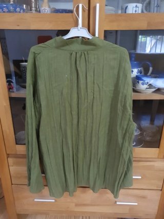 Blusa Zara Lino Verde
