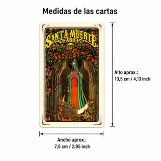 Tarot Santa Muerte Book of the Dead Nuevo