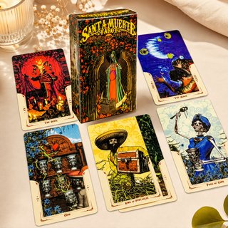 Tarot Santa Muerte Book of the Dead Nuevo