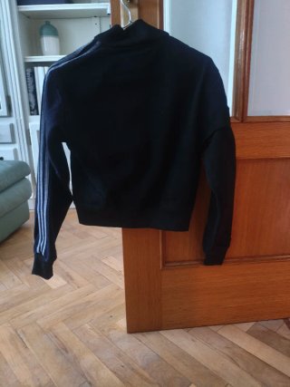 Chaqueta vaquera Adidas negra