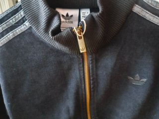 Chaqueta vaquera Adidas negra