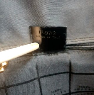 Bolso Celine Piel Negro Troquelado 97