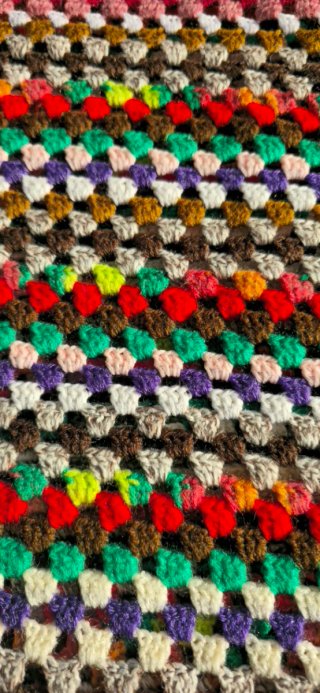 Manta Colcha Crochet Artesanal