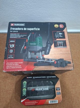 Fresadora de superficie Parkside POF 1200 D3