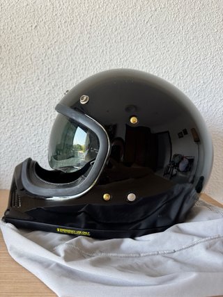 Casco Moto SHOEI Negro - Modelo Ex-Zero  - Talla L