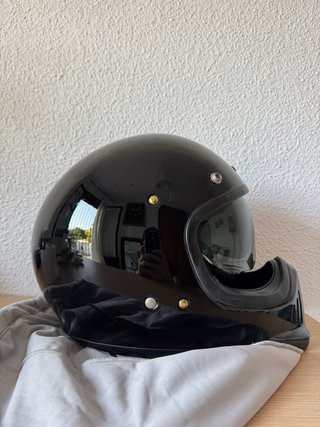 Casco Moto SHOEI Negro - Modelo Ex-Zero  - Talla L