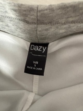 Falda pantalón gris Y2K