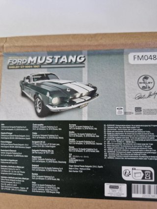 Pieza maqueta ford mustang
