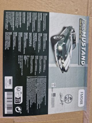 Pieza maqueta ford mustang