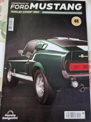 Pieza maqueta ford mustang