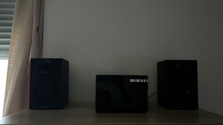 Mini cadena Samsung negra