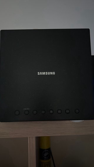 Mini cadena Samsung negra