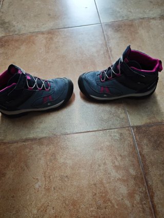 Botas Quechua Azul y Rosa