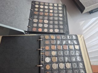 Colección de monedas diversas