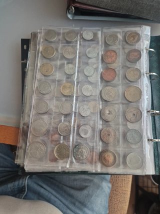 Colección de monedas diversas