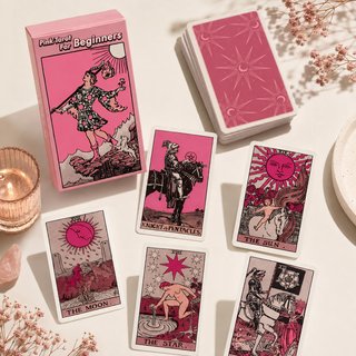 Pink Tarot principiantes Rider-Waite nuevo sellado
