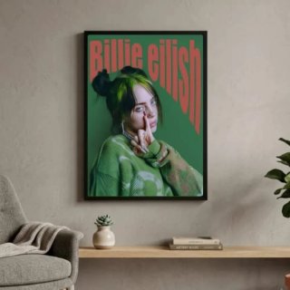 Poster incorniciato Billie Eilish