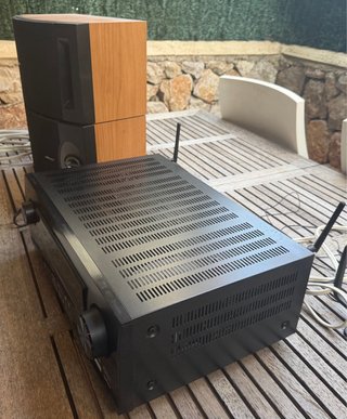 Denon AVR y altavoces Bose