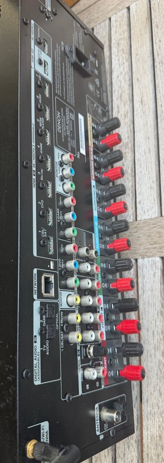 Denon AVR y altavoces Bose