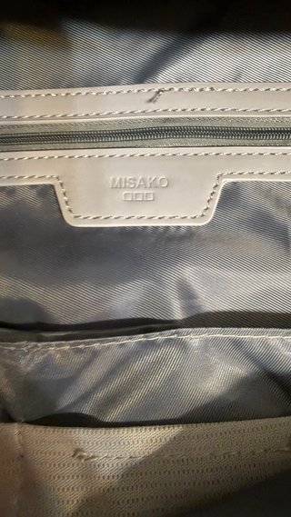 Mochila Misako Beige/Gris