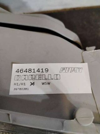 Fiat 46481419 faro der i punto (176) berlina 61564