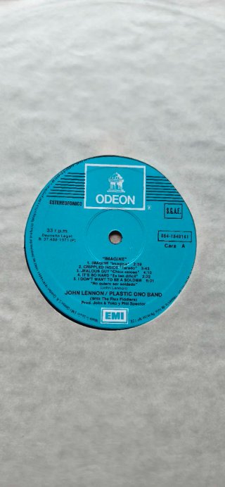 Vinilo Imagine John Lennon EMI Odeon