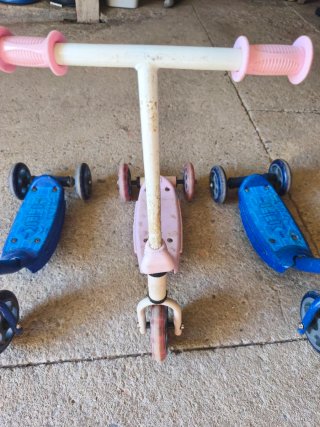 3 Patinetes infantiles 3 ruedas