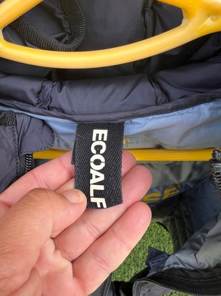 Abrigo Ecoalf niño azul talla 12