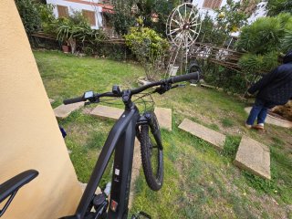 Bicicleta Mtb Cube Negra Híbrida