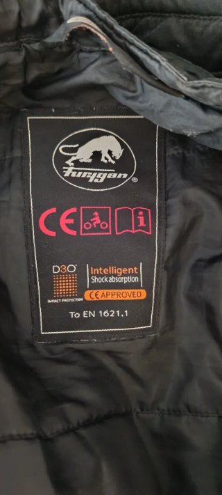 Chaqueta Moto Furygan Protecciones 2 Capas L 42/44