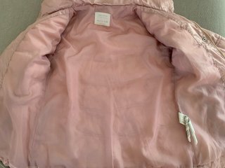Piumino Zara bambina 7/8 anni