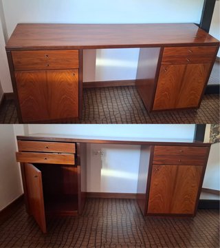 Mesa de escritorio de madera