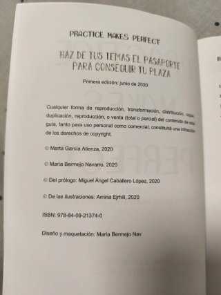 Libro OPOSICIONES INGLES "Practice makes perfect"