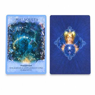 Cristales y Ángeles Oráculo 44 cartas + guía