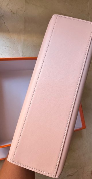 Bolso Hermes Pochette Rosa
