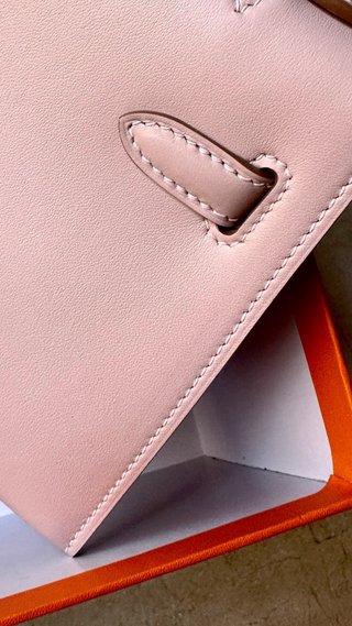 Bolso Hermes Pochette Rosa