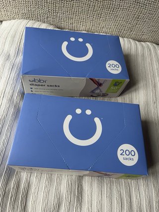 Bolsas para pañales desechables (50% reciclado)