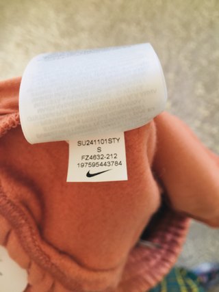 Pantalón chándal Nike Rosa Talla S Nuevo