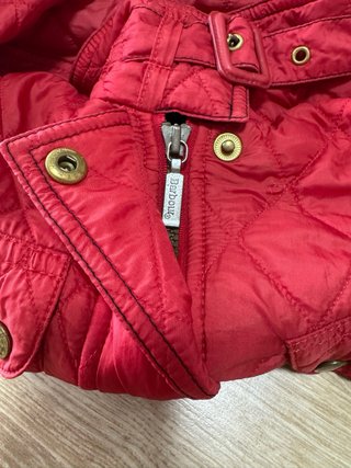Chaqueta Barbour Mujer Roja Vintage